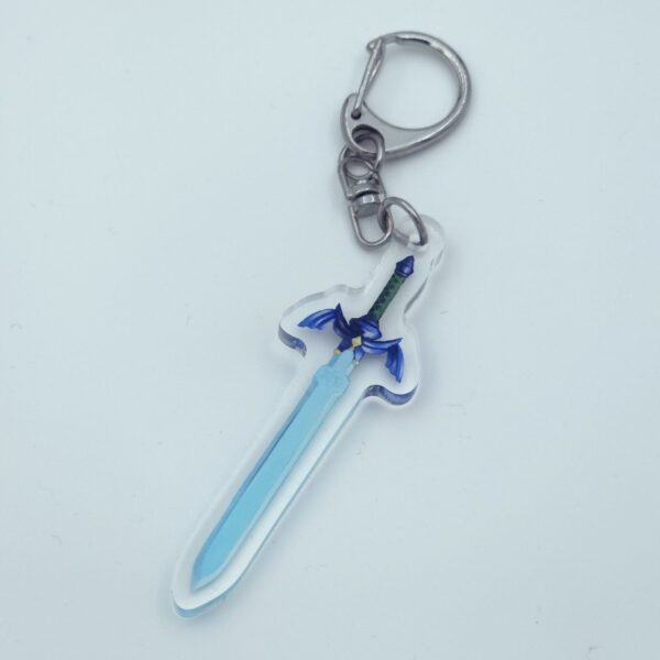 Master sword acrylic keychain