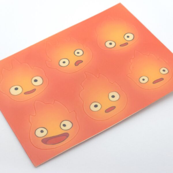 Calcifer mini stickers page - Image 2