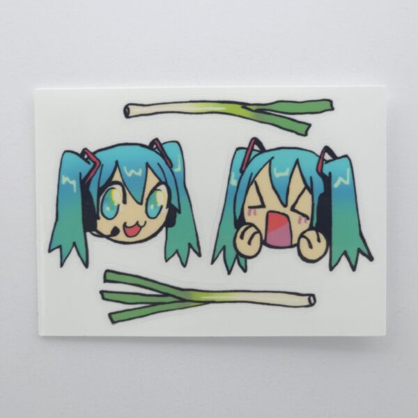 Miku mini stickers page