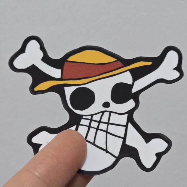 One piece sticker