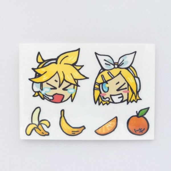 Rin and Len mini stickers page