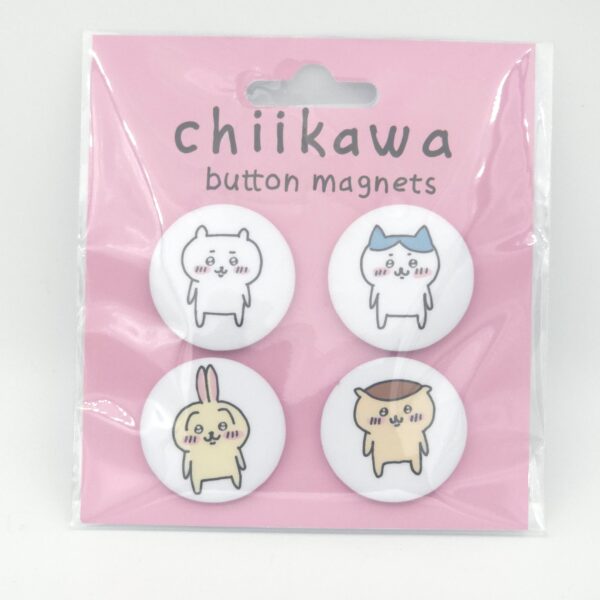 Chiikawa characters small button magnets pack