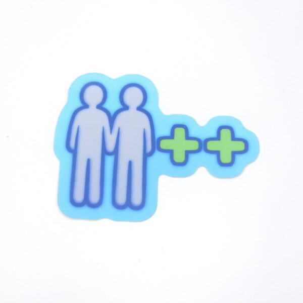Sims double plus freindship sticker