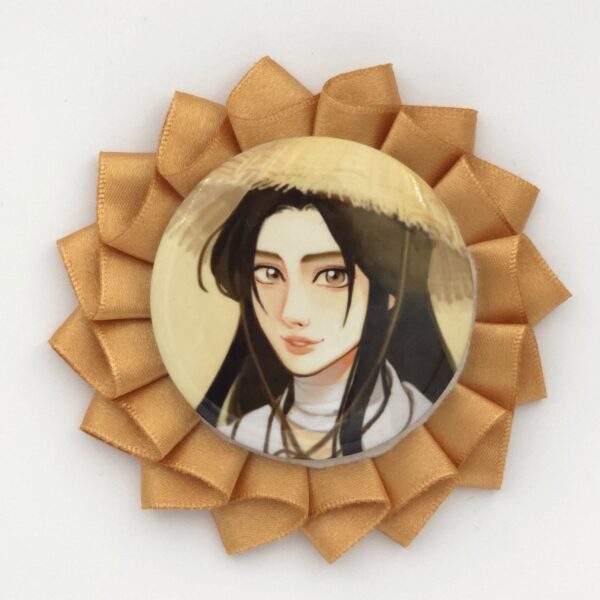 Rossette with button 4
