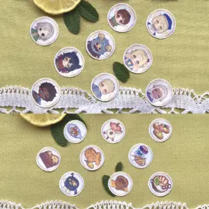 Dungeon Meshi Individual Stickers - Burucheri