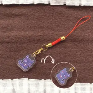 Scarameow Phone Charm - Burucheri