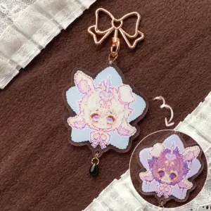 WataAme (OC) Keychain - Burucheri