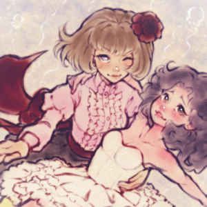 Princess Jellyfish Poster - Burucheri