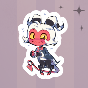 Moxxie Sticker - Burucheri