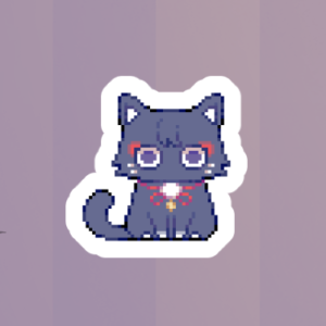 Scarameow Sticker - Burucheri